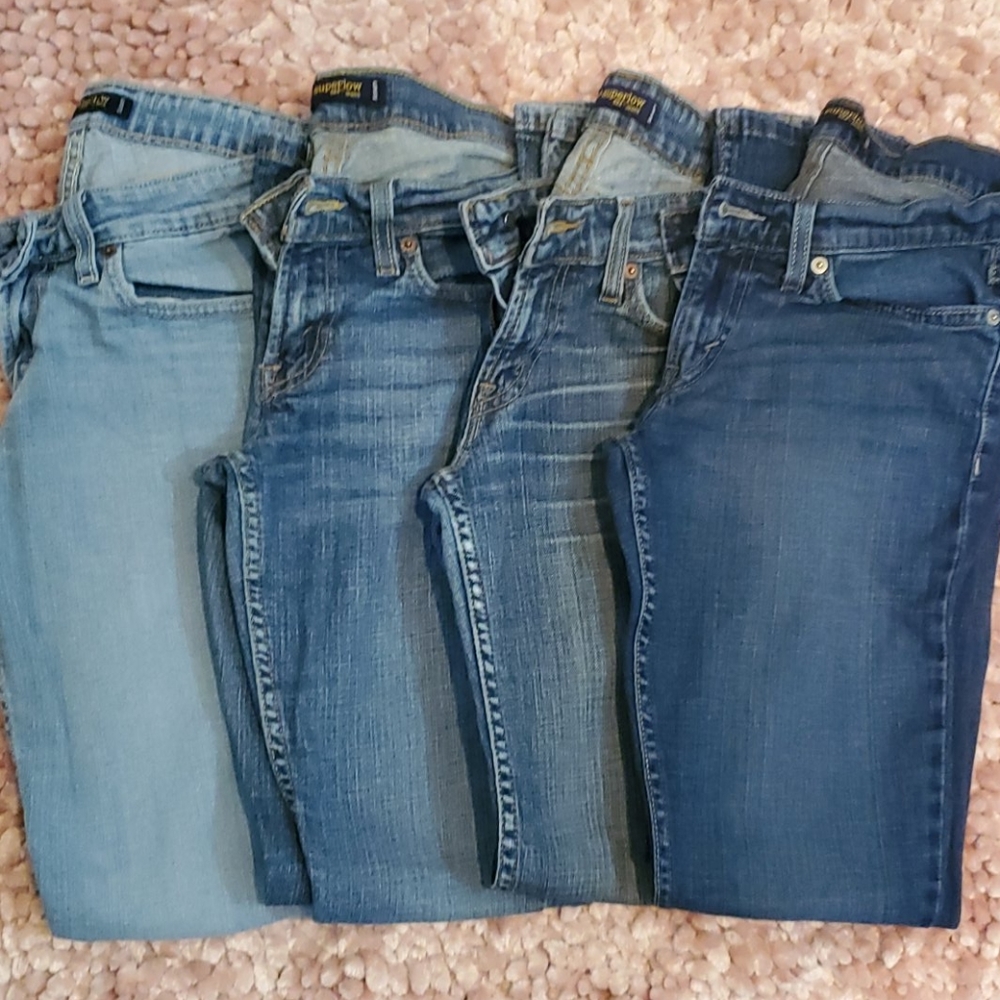 LEVI'S TOO SUPER LOW 524 JEANS BUNDLE